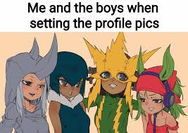 Anime Profile Pictures Me And The Boys Know Your Meme