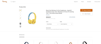 When browsing on amazon, for example, you can judge how the price you're seeing compares. Honey On Amazon Honey