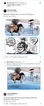 What did herald sun cartoonist say about serena williams? News Herald Sun Forced To Defend Racist Sexist Cartoon Of Serena Williams B T