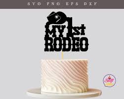 My 1st Rodeo Cake Topper