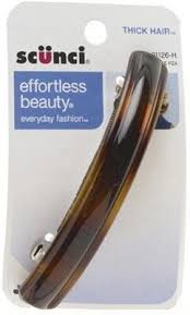 Barrette hair clips are a popular, easy to use hair accessory for keeping your hair pulled back. Scunci Dome Tort Barrettes Thick Hair 3 Pack Click Image For More Details This Is An Affiliate Link And I Receive A Commi Thick Hair Styles Scunci Hair