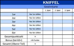 Kniffel vorlage / yahtzee gewinnkarte. Kniffelblock Excel Download Fasrgz