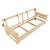 Wooden Sofa Wood Frame Couch With Removable Cushions