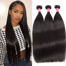 Watch me straighten my hair! Julia 100 Malaysian Human Straight Virgin Hair Bundles 3pcs Thick Straight Malaysian Weave Julia Hair