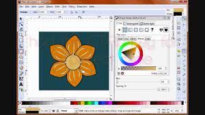 How To Create A Flower In Inkscape Gimp Tutorial Design System Graphic Design