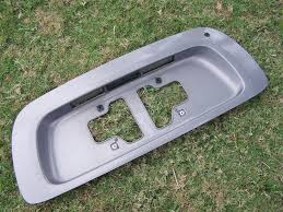 All the best toyota sequoia parts & accessories. 01 07 Toyota Sequoia Lift Gate Licence Plate Holder Trim Molding Oem Toyota Toyota Plate Holder License Plate