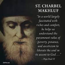 The simplicity of Saint Charbel's residence and Catholic detachment