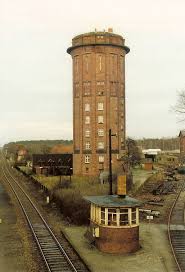 Hagenow Land 1 Januar 1994 Wasserturm Water Tower Water Tower Tower Leaning Tower Of Pisa