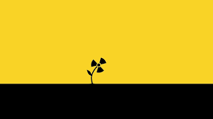 Pin By Billy Bangbang On A Minimalistic Wallpaperz Art Wallpaper Black Wallpaper Yellow Wallpaper