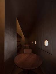 Gallery Of Voisin Organique Restaurant Lounge Various Associates 9 In 2020 Restaurant Lounge Fine Dining Room Dark Interiors