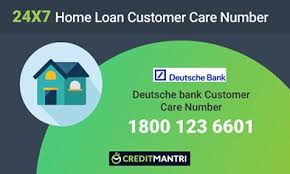 Deutsche Bank Home Loan Customer Care Toll Free Number 24x7 Creditmantri