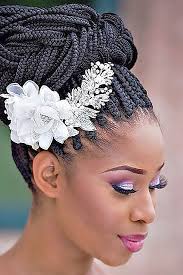 42 Black Women Wedding Hairstyles That Full Of Style Wedding Forward Black Wedding Hairstyles Black Bridesmaids Hairstyles Natural Wedding Hairstyles