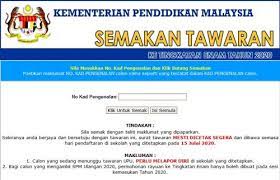Ip addresses, server locations, dns resource records, ip and domain whois. Semakan Tawaran Kemasukan Tingkatan 6 Tahun 2021 Bagi Lepasan Spm 2020 Infosemasa 2021