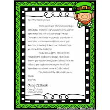 st patrick s day leprechaun wanted literacy unit