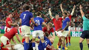 France played sporadically against the british home nations until they joined them to form a five nations tournament. Wales 20 19 France Rugby World Cup Quarter Final Report Match Highlights And Scorers