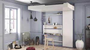 Promo 15 2219 1886 5. Lit Gain De Place Lit Escamotable Et Canape Convertible Pour Petit Espace Cote Maison