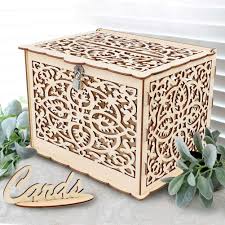However, if you do not want to purchase them instead make them at home then not to worry. Buy Aytai Diy Rustic Wedding Card Box With Lock And Card Sign Wooden Gift Card Box Money Box For Reception Wedding Anniversary Baby Shower Birthday Graduation Party Decorations Online In Turkey B07mbsh4rn