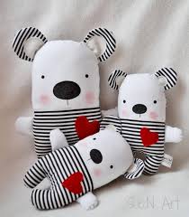 Black And White Baby Toys Etsy Black And White Striped Handmade Stuffed Teddy Bear Soft Toy Etsy Modern Baby Nursery Stuffed Toys Patterns Soft Teddy Bear