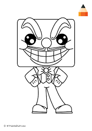 1200 x 900 png 63 кб. Coloring Page King Dice Chibi Pages Baby Funko Pop And Cuphead Game The Die House Lego Cards Head Mr Oguchionyewu