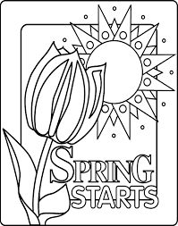 Free, printable coloring book pages, connect the dot pages and color by numbers pages for kids. Free Coloring Pages For Spring Coloring Home