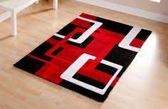 Red bath mats & rugs : Black And Red Bath Rugs Red Black Rug 60 X 110 Small Acrylic 132 Red Rugs Black White Rug Black Rug