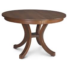 No heat treated pressured wood like mdf, particle board or verneer top fabricated. Loft Ii Round Dining Table Creative Classics