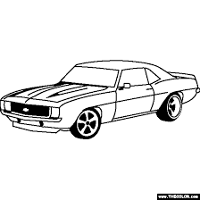 We hope you enjoy our growing collection of hd images to use as a. Chevrolet Camaro 1969 Coloring Page Chevrolet Camaro 1969 Camaro Chevrolet Camaro