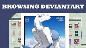 Browsing Deviantart: Anthro Planes and More - YouTube