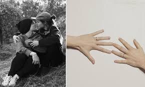 The actress, 30, announced the one photograph shows both their hands wearing wedding rings, while another shows the couple leaning. Celebrity Couples That Had Secret Weddings Hello Canada