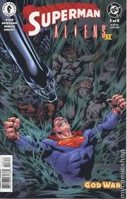 Superman Aliens Ii 2002 3 Superman Comic Covers Dc Comics Batman