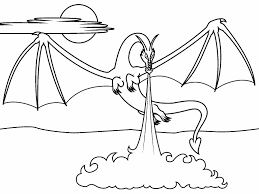 Feel free to print and color from the best 40+ fire dragon coloring pages at getcolorings.com. Dragon Fire Coloring Page Coloring Pages 4 U