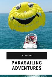 Want To Try Parasailing Book An Excursion With Getmyboat In One Of The Thousands Of Destinations Around The World Parasailing Excursions Boat Rental