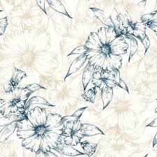 It means that you can use and modify it for your personal and commercial projects. Seamless Graphic Floral Garden Pattern Flower Background Illustration Royalty Free Cliparts Vectors And Stock Illustration Image 57067832
