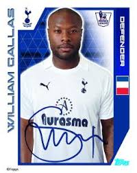 Il commence sa carrière en 1995, avec le stade malherbe caen avec qui il est champion de france de d2 en 1996. William Gallas Topps Football Stickers Premier League