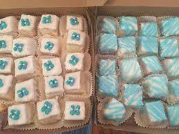 Petit Fours For Baby Shower Baby Boy Cupcakes Cupcakes For Boys Petit Fours