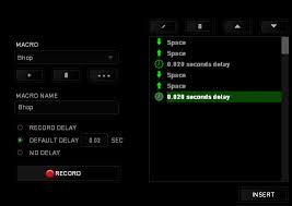 The macros can have quite a bit of depth and can lend to a great gaming experience. Release Razor Synapse Bhop Macro