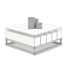 Modern round coffee table forsey by mercana by mercana. 3d Model Wood And Glass Coffee Table 3d Model 91439413