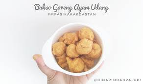 Siapkan minyak panas di api kecil, bentuk bulat2 seperti memasak bakso (size disesuaikan dengan keinginan) goreng sambil ditekan2 menggunakan saringan agar kopong. Resep Mpasi Bakso Goreng Ayam Udang 12m Popmama Com Community