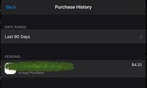 How Long It Will Take The Inapp Purchase Pending Status Change To Success In Apple Purchase History Stack Overflow