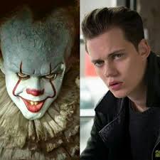 Pin By Chelsea Dawn On Payasos Bill Skarsgard Pennywise Pennywise The Dancing Clown Carnival Face Paint
