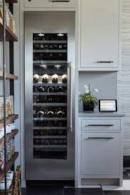 19 Genius Details From Our 2017 Kitchen Of The Year Built In Wine Refrigerator Built In Wine Cooler Wine Storage