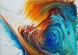 Духи, демоны, призраки и другая нечисть из. Acrylic Pouring Fluid Art Class Skilldeer