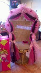 Silla Para Festejada En Baby Shower Por Nancy Eventos Ideas Sillas Decoradas Decoracion Fiesta Baby Shower