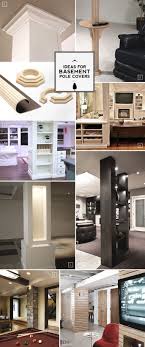 Design Ideas For Basement Pole Covers From Functional To Decorative Home Tree Atlas Basement Poles Basement Remodeling Basement Pole Covers