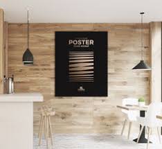 Restaurant Indoor Poster Free Mockup Dealjumbo Com Discounted Design Bundles With Extended License Poster Mockup Free Wall Poster Frame Frame Mockup Free