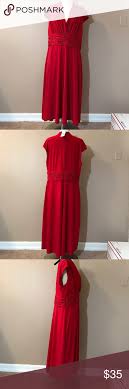 Black Label By Evan Picone Red Dress Red Dress Clothes Design Fashion Design