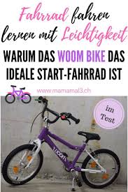Woom Bike Das Superleichte Kinderfahrrad Mama Mal 3 Fahren Lernen Fahrradfahren Lernen Kinder Fahrrad