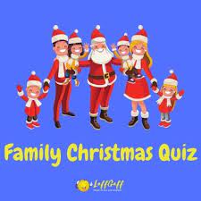 4 the book of isaiah has much to say about the birth of the savior. Christmas Quiz For All The Family Laffgaff Home Of Fun And Laughter