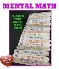 A Versatile Game To Practice Mental Math Skills Lesson Plan Diva Mental Math Games Fun Math Games Mental Math