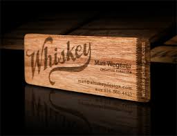 With a similar look to balsa wood, birch h 29 Creative And Durable Wooden Business Cards Naldz Graphics